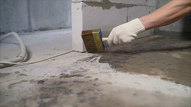 SJ Waterproofing Pros Interior Drainage System coverage map for Bentonville, OH and surrounding area